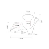 SET VIDRIO BOROSILICATO / BAMBU TAELGO