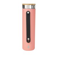 TERMO ACERO INOXIDABLE / BAMBU / SILICN VABUSE