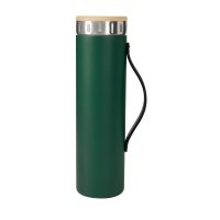 TERMO ACERO INOXIDABLE / BAMBU / SILICN VABUSE