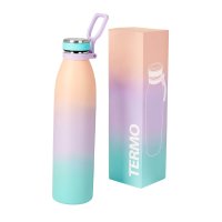TERMO ACERO INOXIDABLE / PLASTICO / SILICN VABVAL