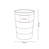 VASO ACERO RECICLADO VACLUSE