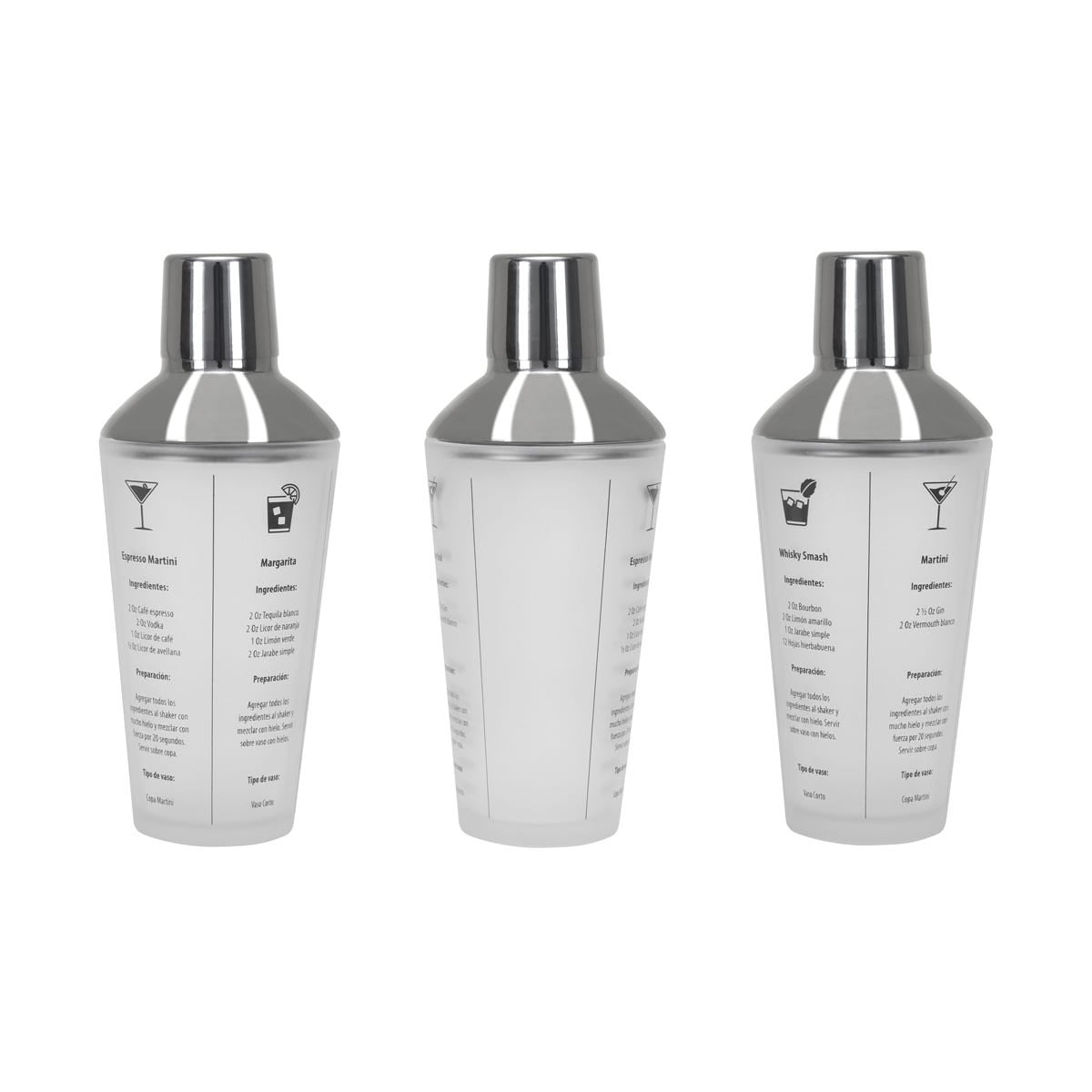 SHAKER VIDRIO ZAEEYA