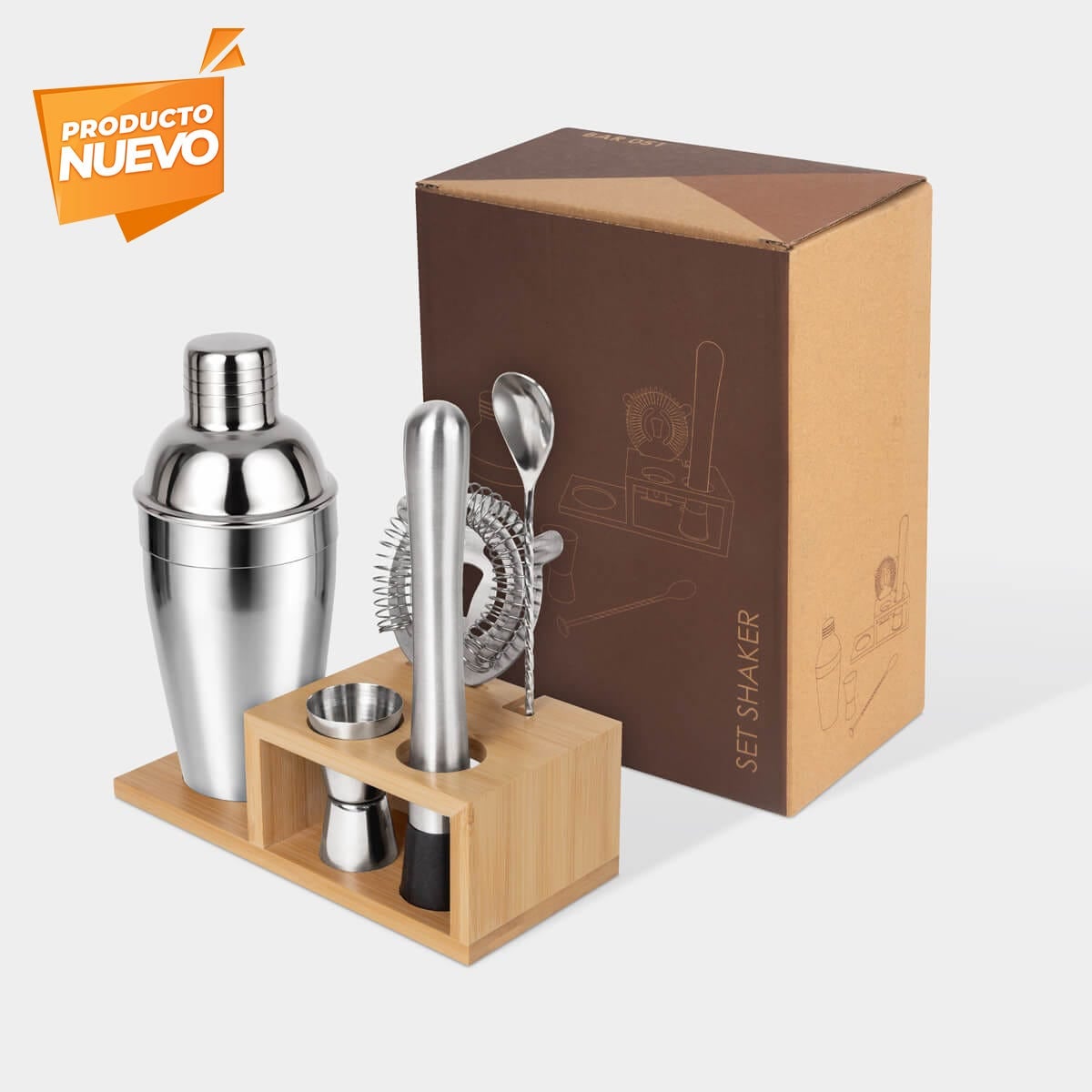 SET ACERO INOXIDABLE ZAENIX