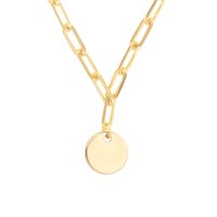 PULSERA CHAPA DE ORO ZAEYNT