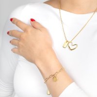 PULSERA CHAPA DE ORO ZAEYNT