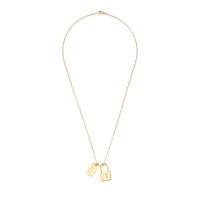 COLLAR CHAPA DE ORO ZAEYRE