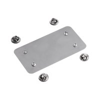 PLACA ACERO INOXIDABLE AABYLT
