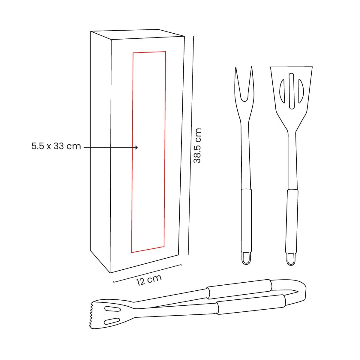 SET ACERO INOXIDABLE UTENSILIOS. AACSTUL