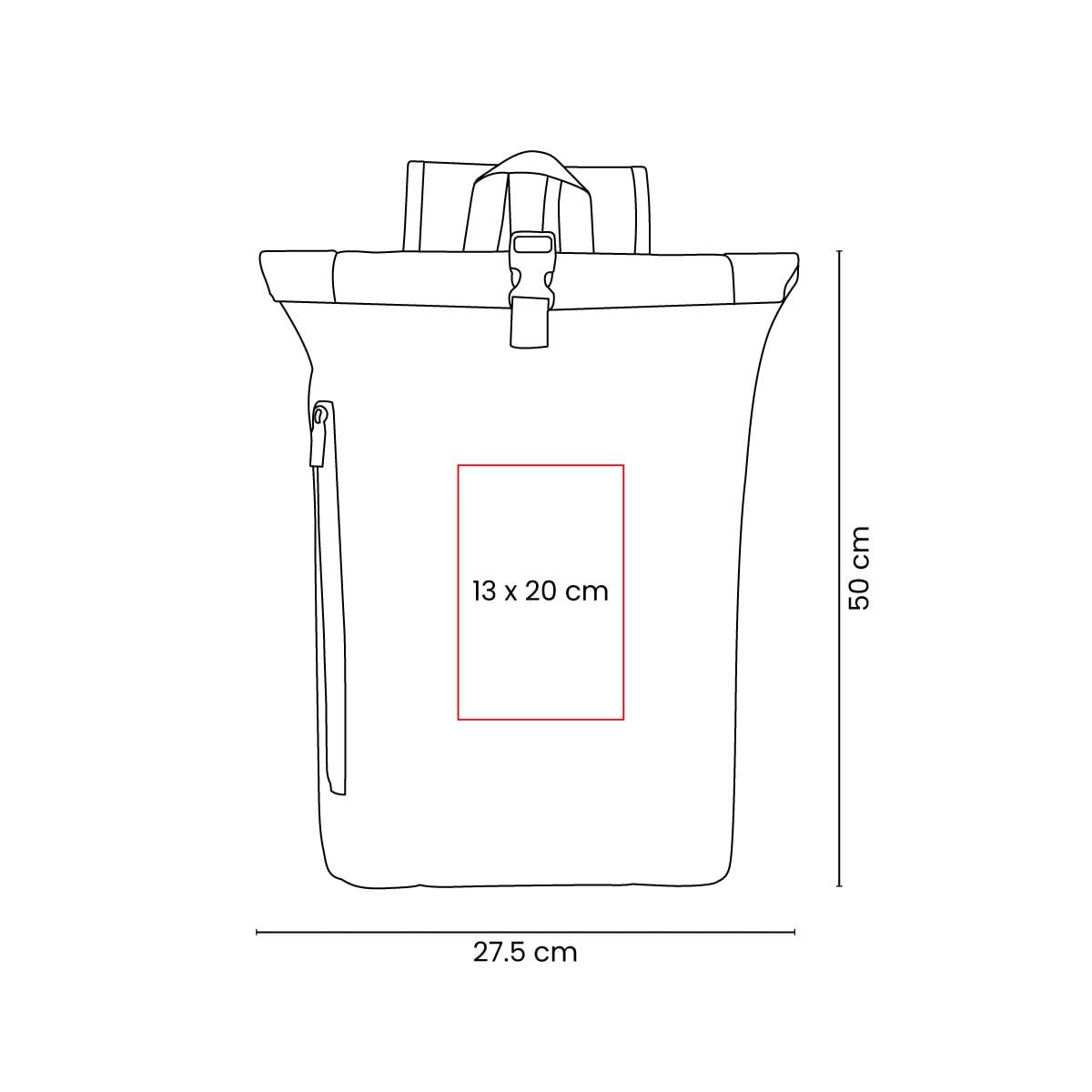 MOCHILA PU Y POLIÉSTER AADOVR