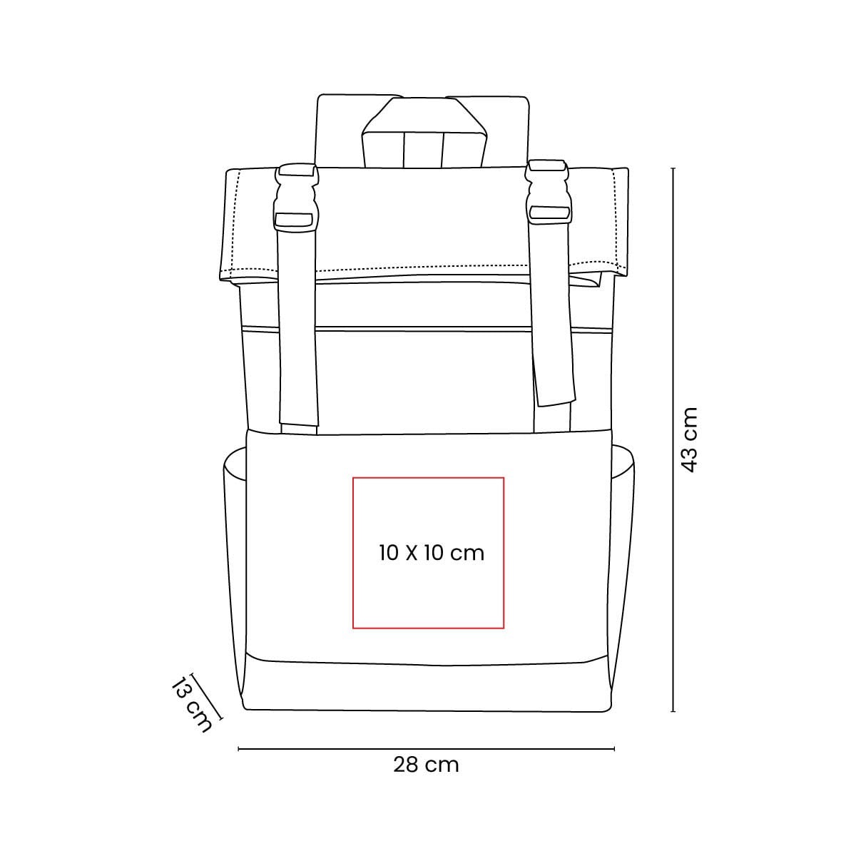 MOCHILA POLIÉSTER AAEBER