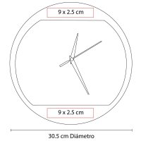 RELOJ ALUMINIO BABULP