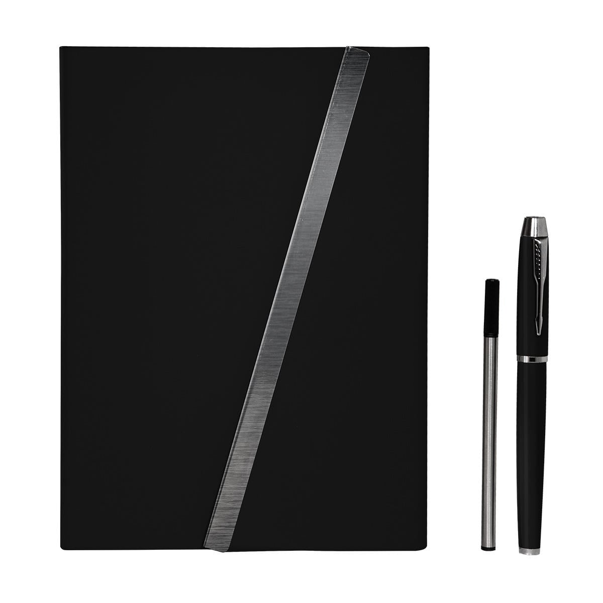 SET CURPIEL Y METAL LIBRETA BACNAND