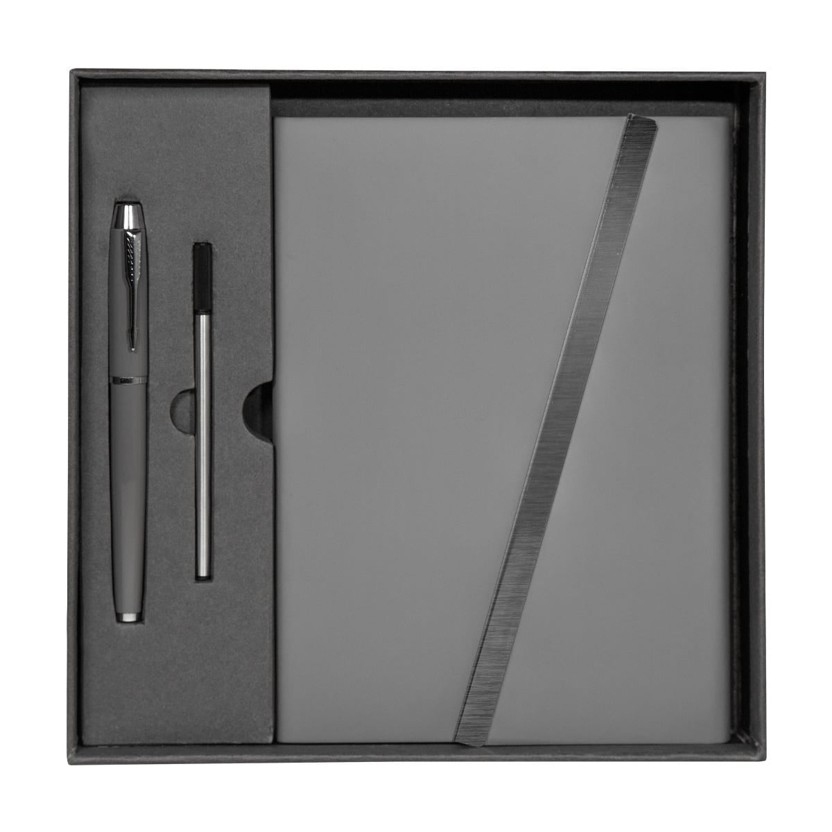 SET CURPIEL Y METAL LIBRETA BACNAND