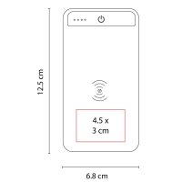 POWER BANK PLÁSTICO LED 8000MAH DADNIC