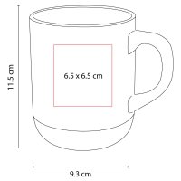 TAZA CERÁMICA 17OZ DAEEMA