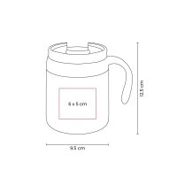 TAZA ACERO 350ML INOXIDABLE DAEETH