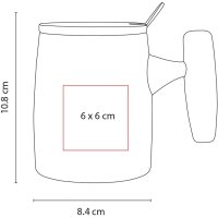 TAZA ACERO 11OZ DAEEVO
