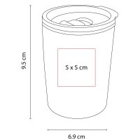 TERMO ACERO 120ML INOXIDABLE DAEIAN