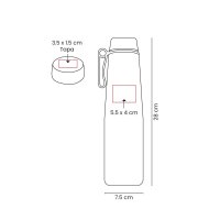 TERMO ACERO 750ML INOXIDABLE DAEIXA