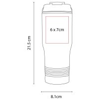 TERMO ACERO 460ML INOXIDABLE DAELGO