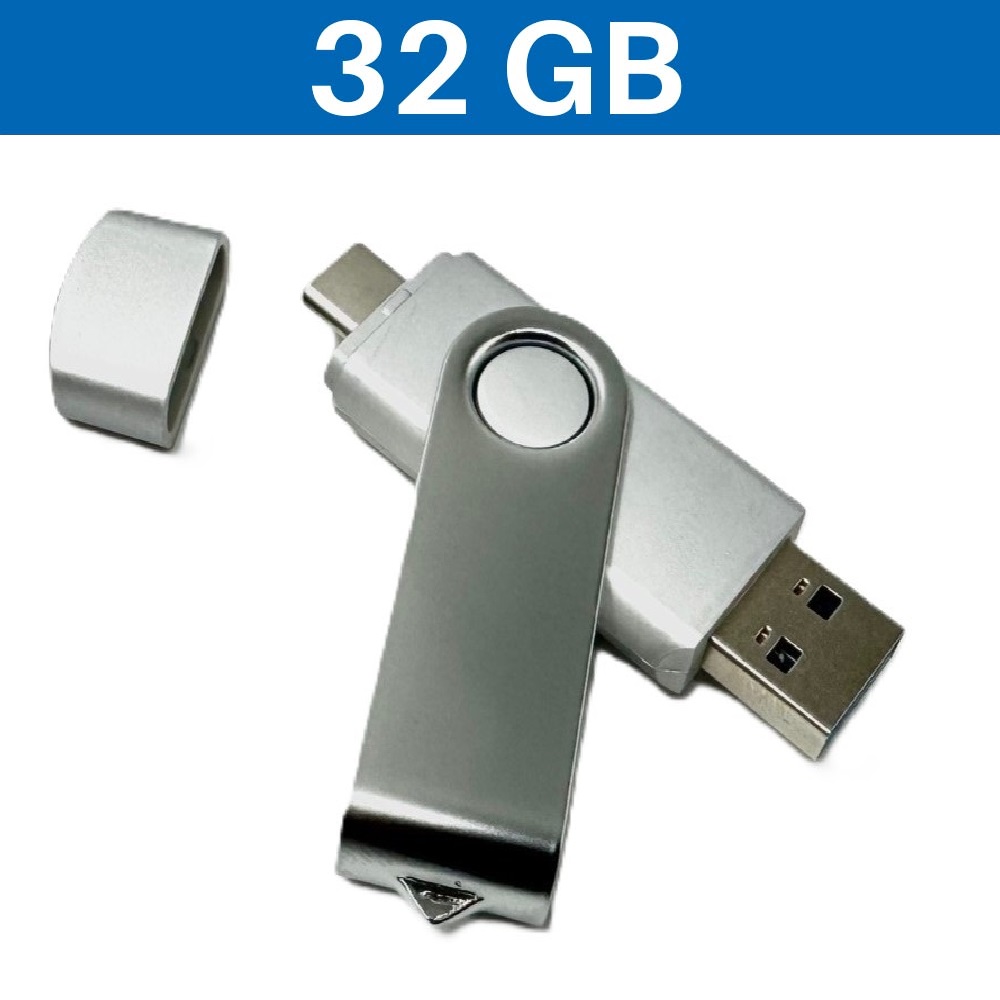 USB OTG 3.0 GIRATORIA 32GB LACTORA