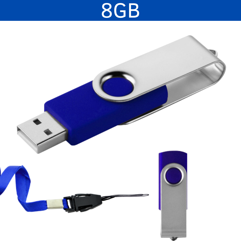 USB GIRATORIA 8GB LADIUS