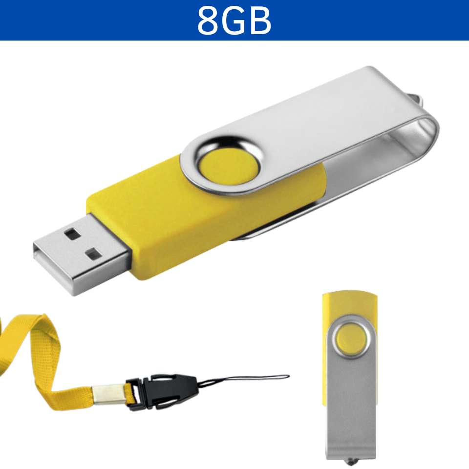 USB GIRATORIA 8GB LADIUS