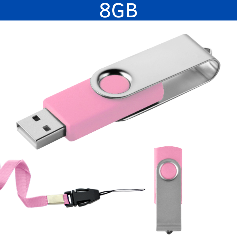USB GIRATORIA 8GB LADIUS