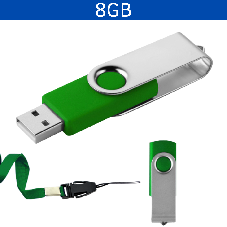 USB GIRATORIA 8GB LADIUS