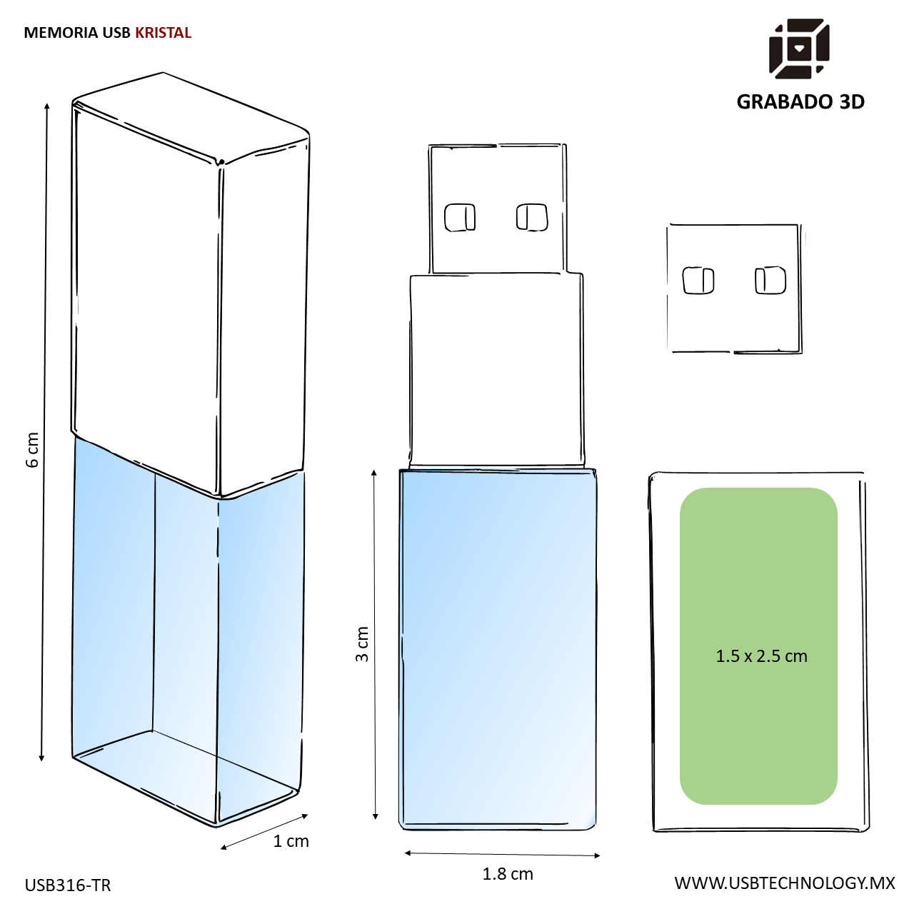 USB 32GB LAEORVY