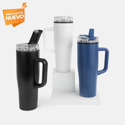 TERMO ACERO PLEGABLE 850ML TAERAN
