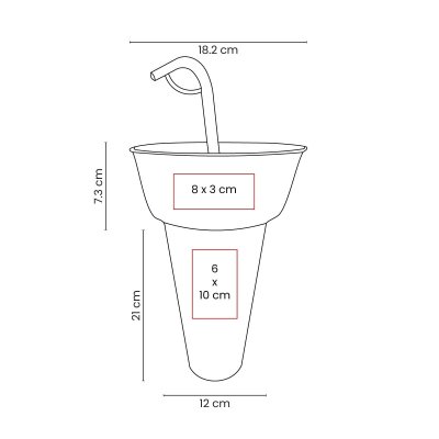 VASO PLASTICO AACMEZA