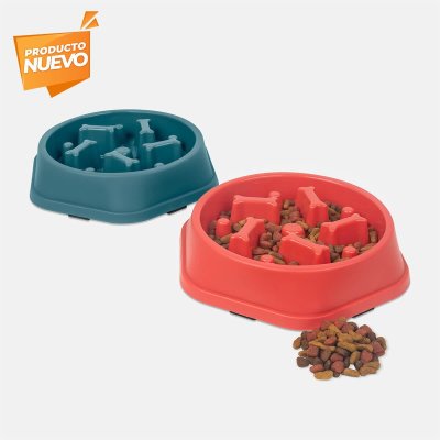 PLATO PLÁSTICO MASCOTAS 892ML AACTPUL
