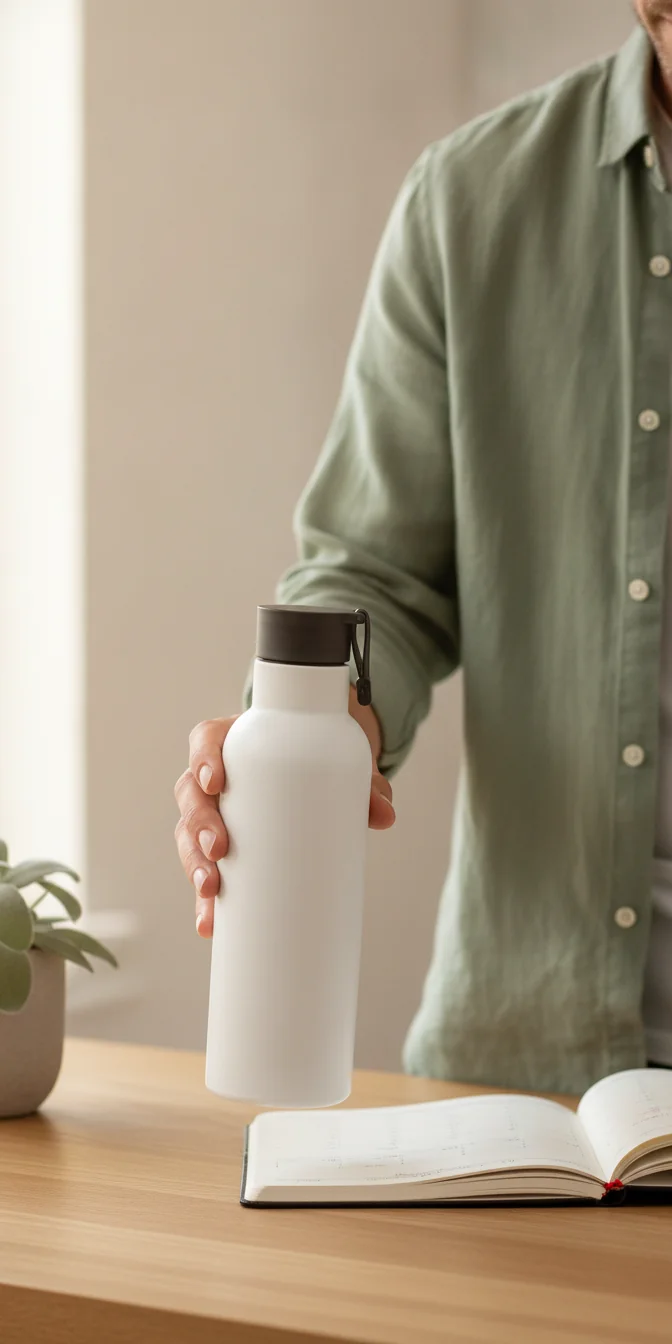 CILINDRO ACERO 750ML INOXIDABLE MACTOGU