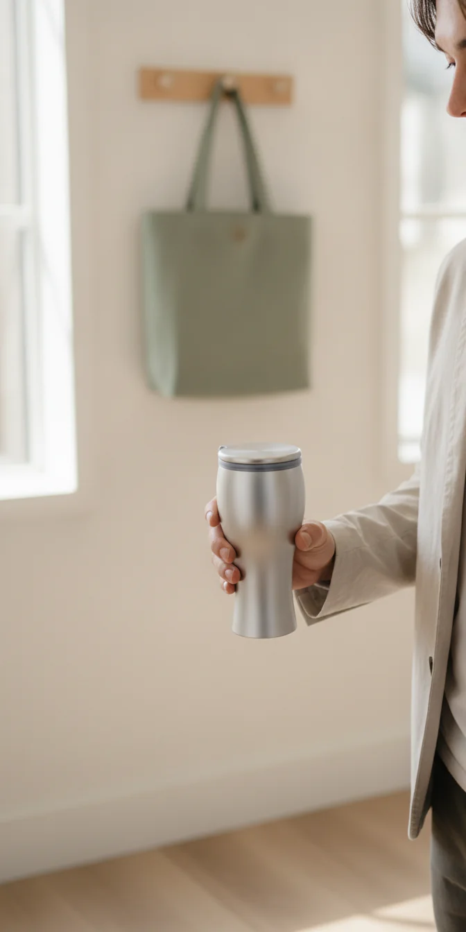 VASO ALUMINIO 350ML INOXIDABLE MACTOIS
