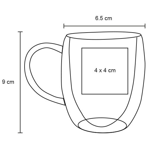 TAZA VIDRIO MACTOOS 175ML