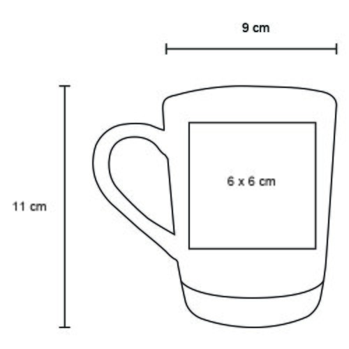 TAZA CERÁMICA MACTOSA 420ML