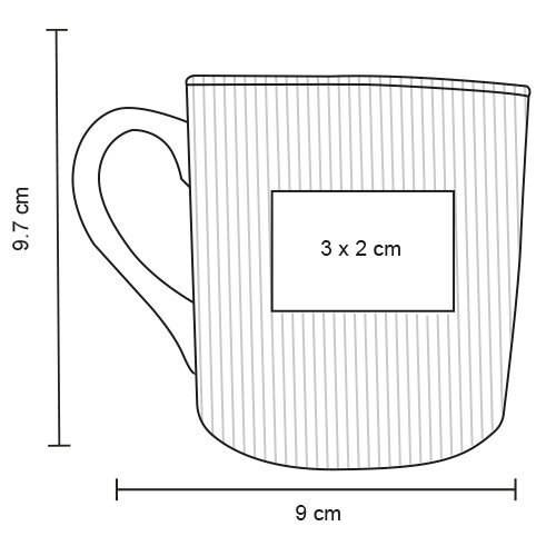 TAZA CERÁMICA MACTOTE 400ML