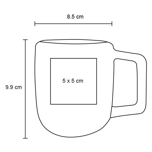 TAZA CERÁMICA MACTOTI 430ML