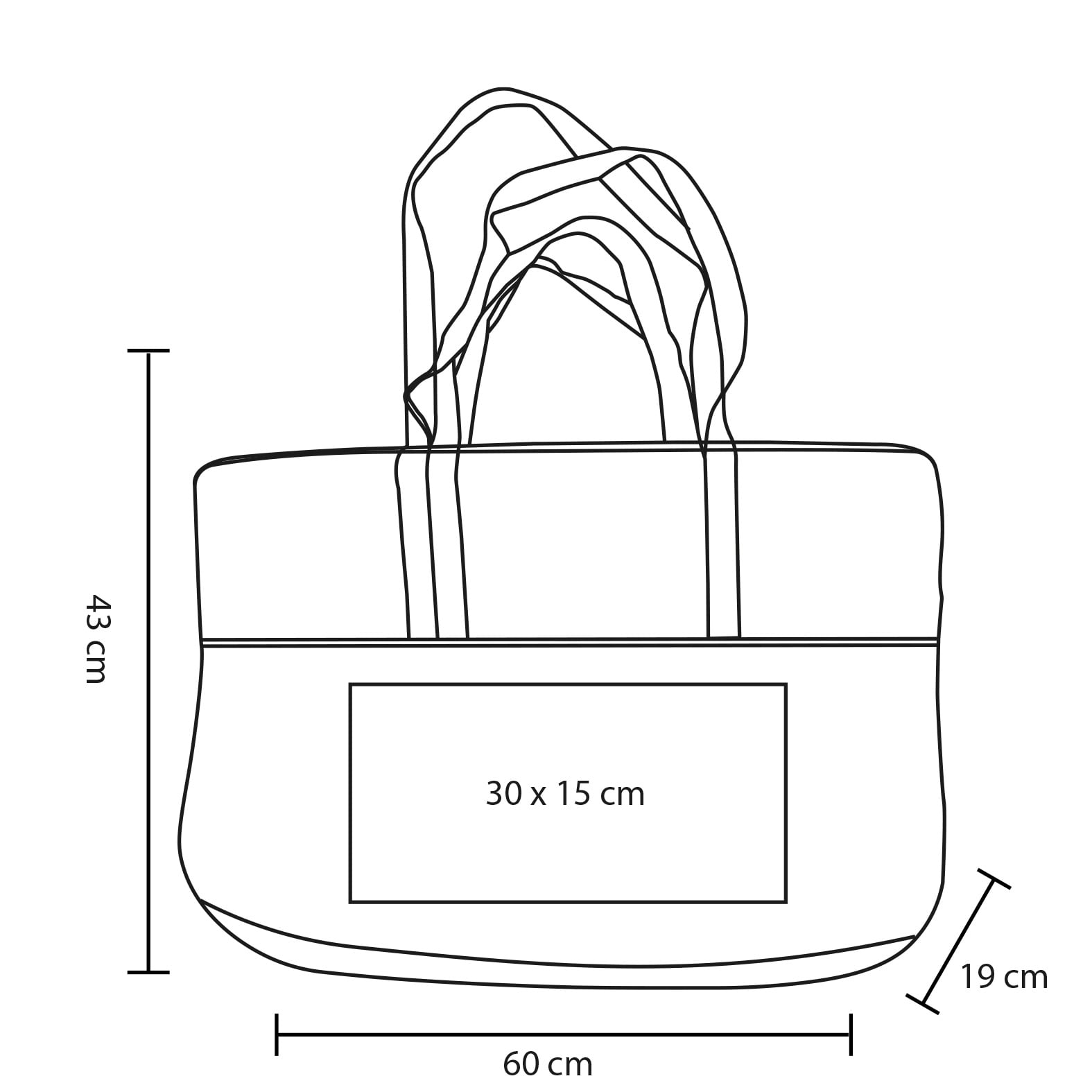 BOLSA ALGODÓN RAENIX