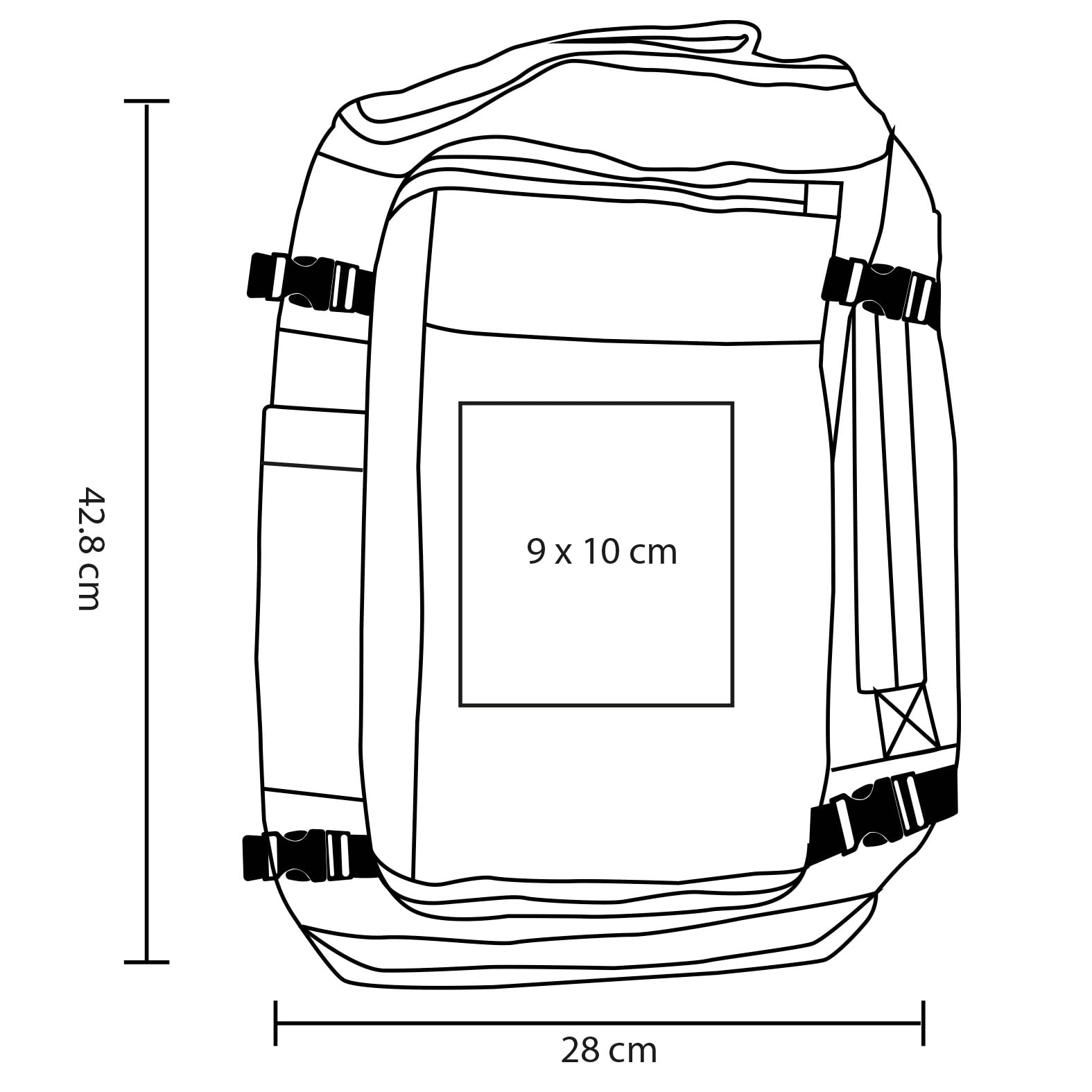 MOCHILA POLIÉSTER SADOLM