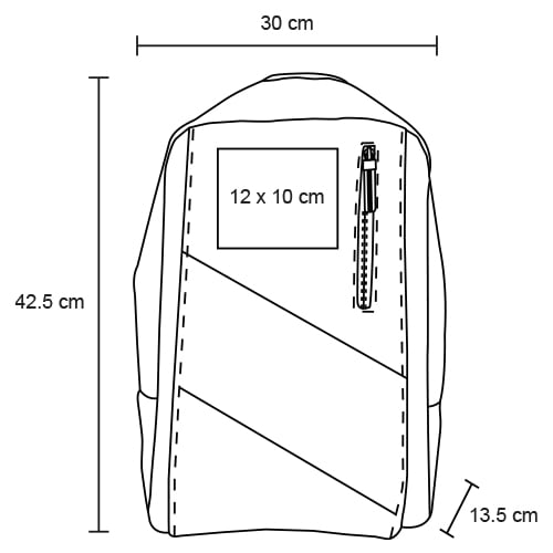 MOCHILA POLIÉSTER 12L SADONX