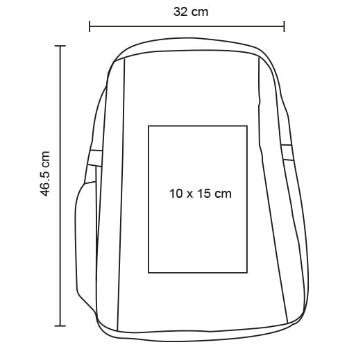 MOCHILA POLIÉSTER 40L SADREK