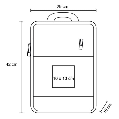MOCHILA POLIÉSTER 19L SADRIT