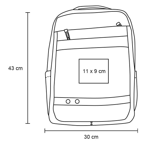 MOCHILA POLIÉSTER 20L SADUZL