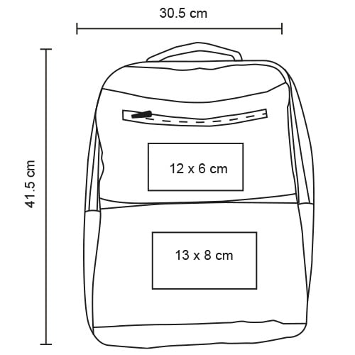 MOCHILA POLIÉSTER 12L SADVRA