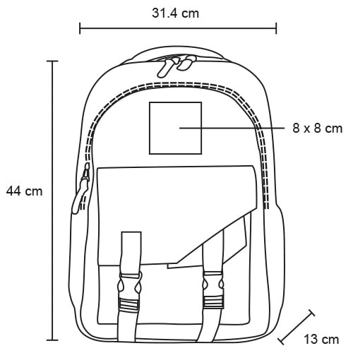 MOCHILA POLIÉSTER 25L SADZON