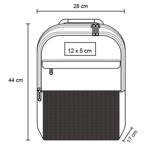 MOCHILA POLIÉSTER 11L SAEARK