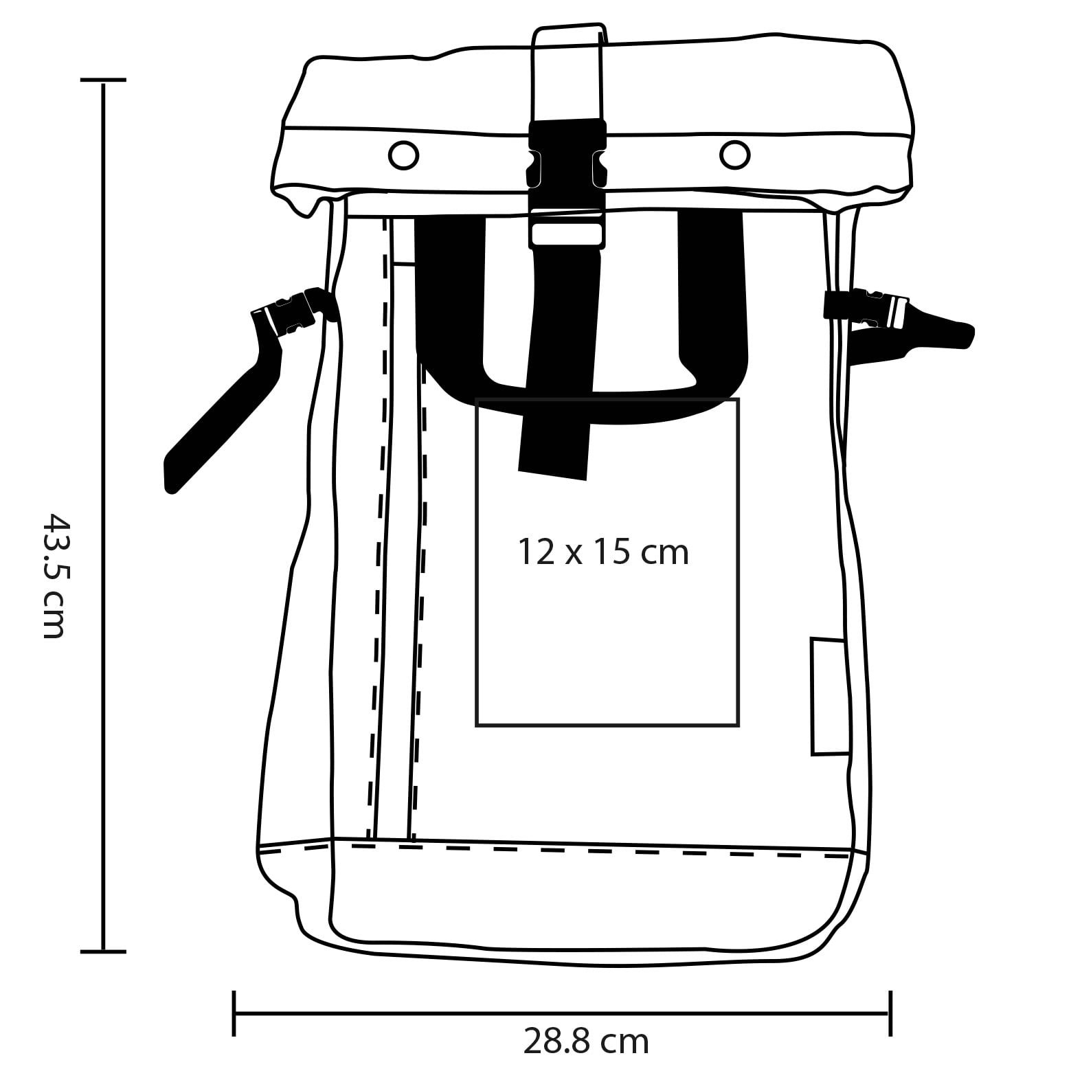 MOCHILA POLIÉSTER SAEDEN