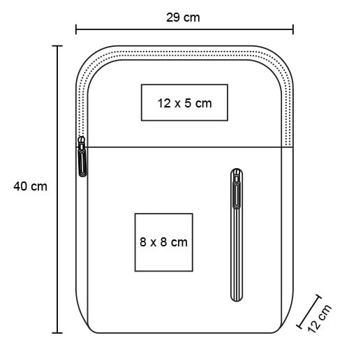 MOCHILA POLIÉSTER 11L SAEENE